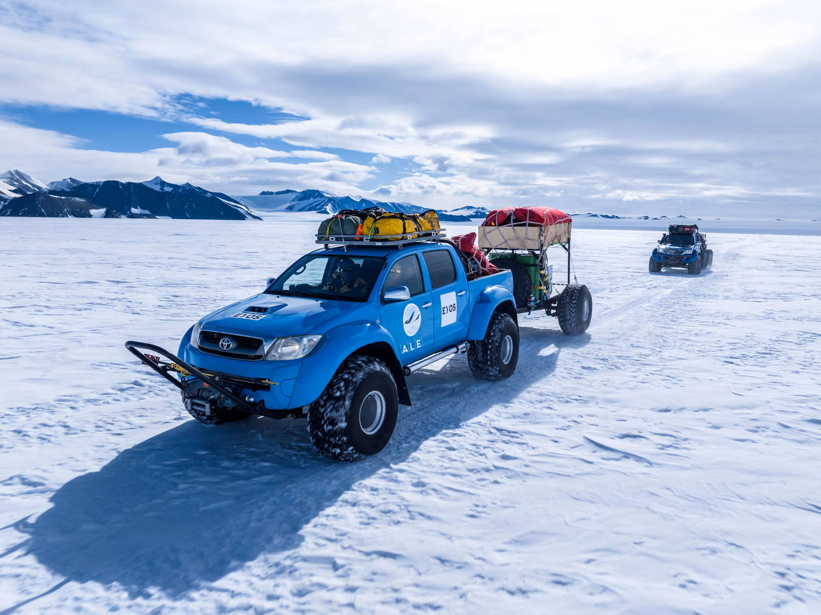 Snow, ice, The South Pole