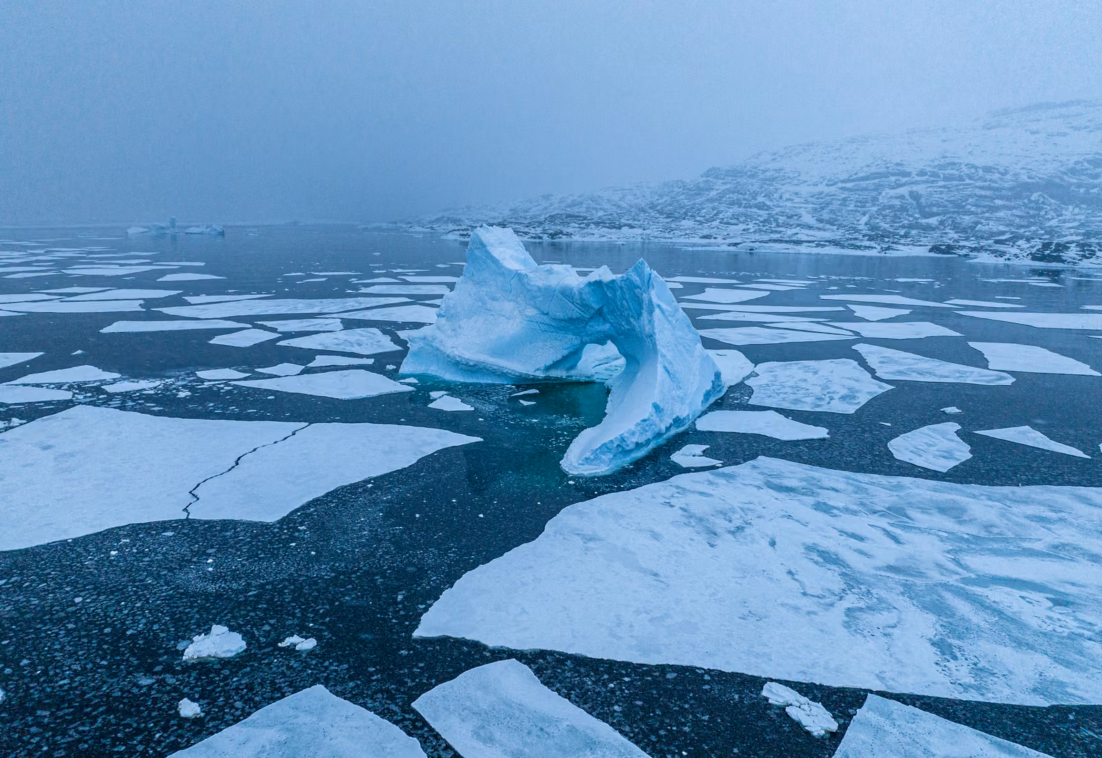 Ice, an iceberg, Antarctic Peninsula