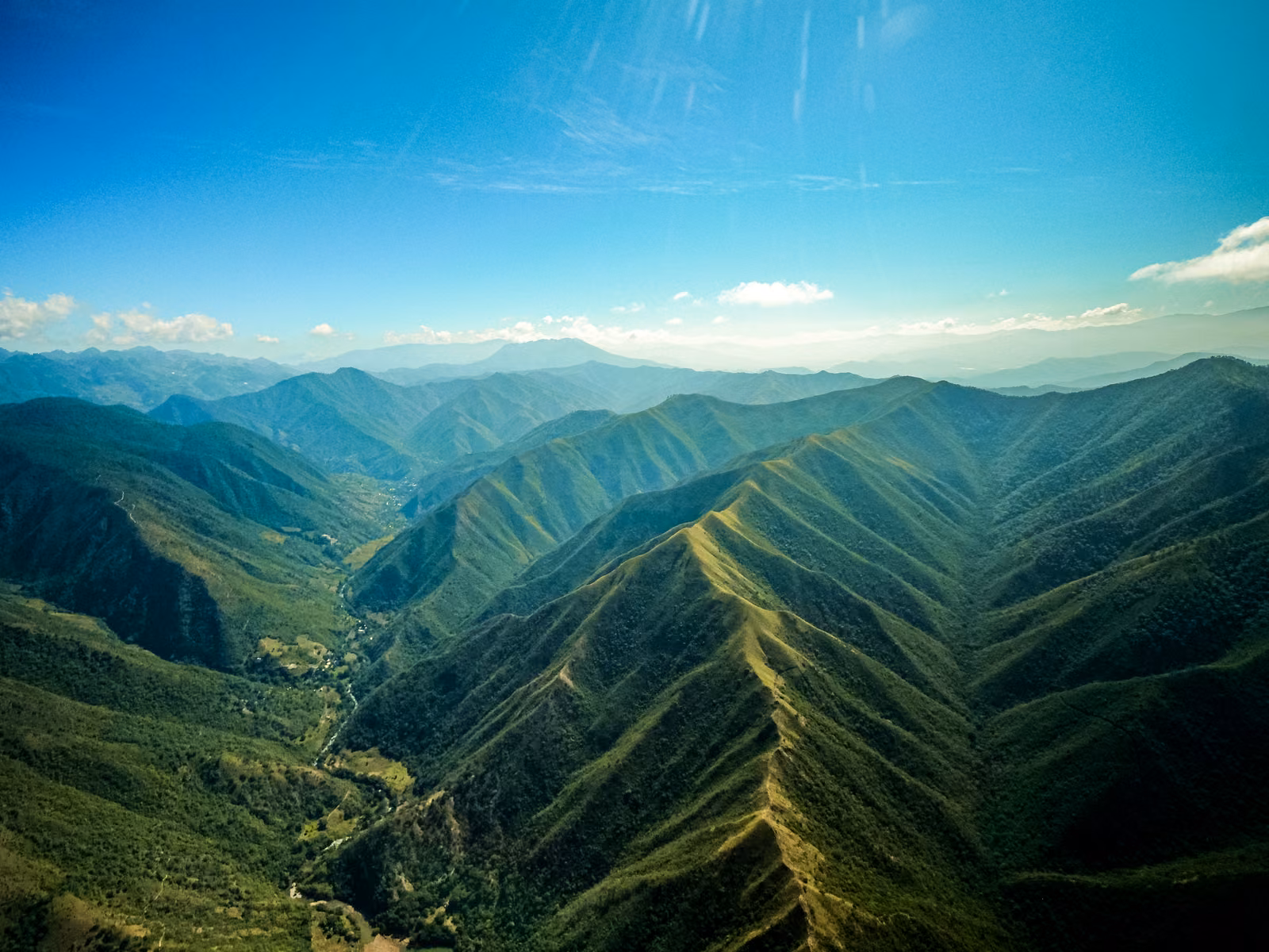 Sky, hills, Guatemala