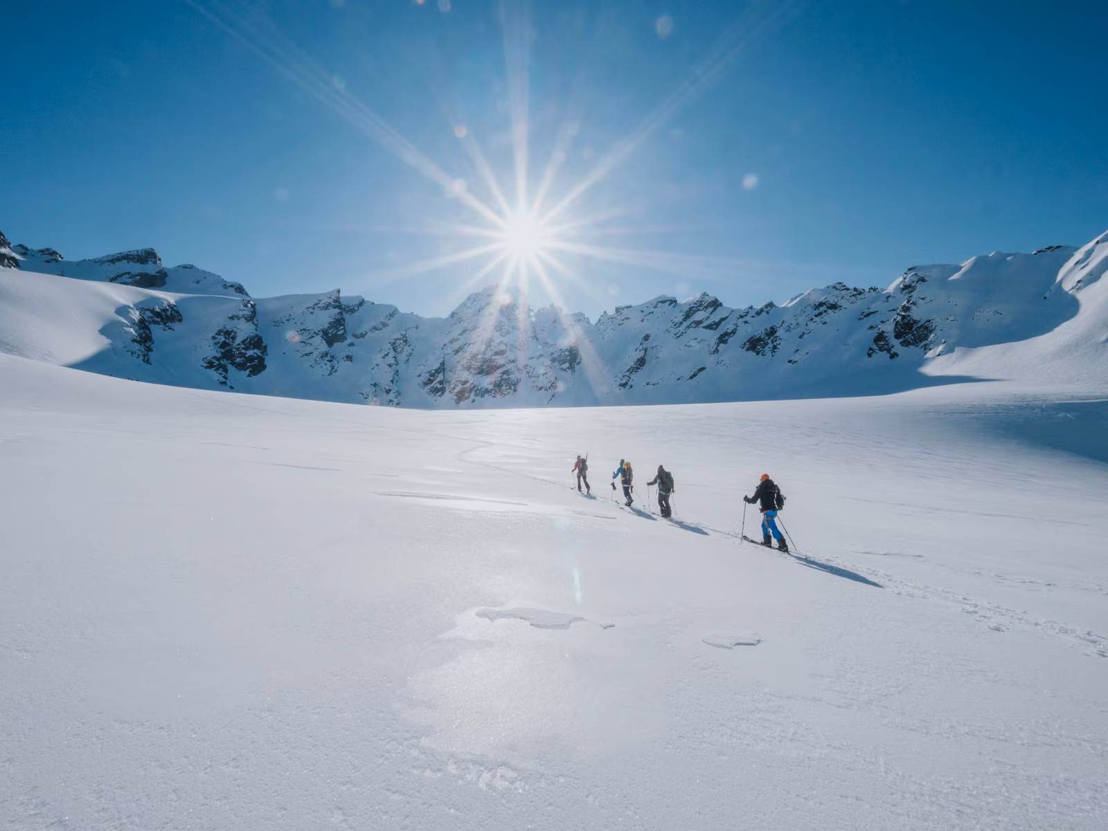 Snow, ice, West coast, Svalbard