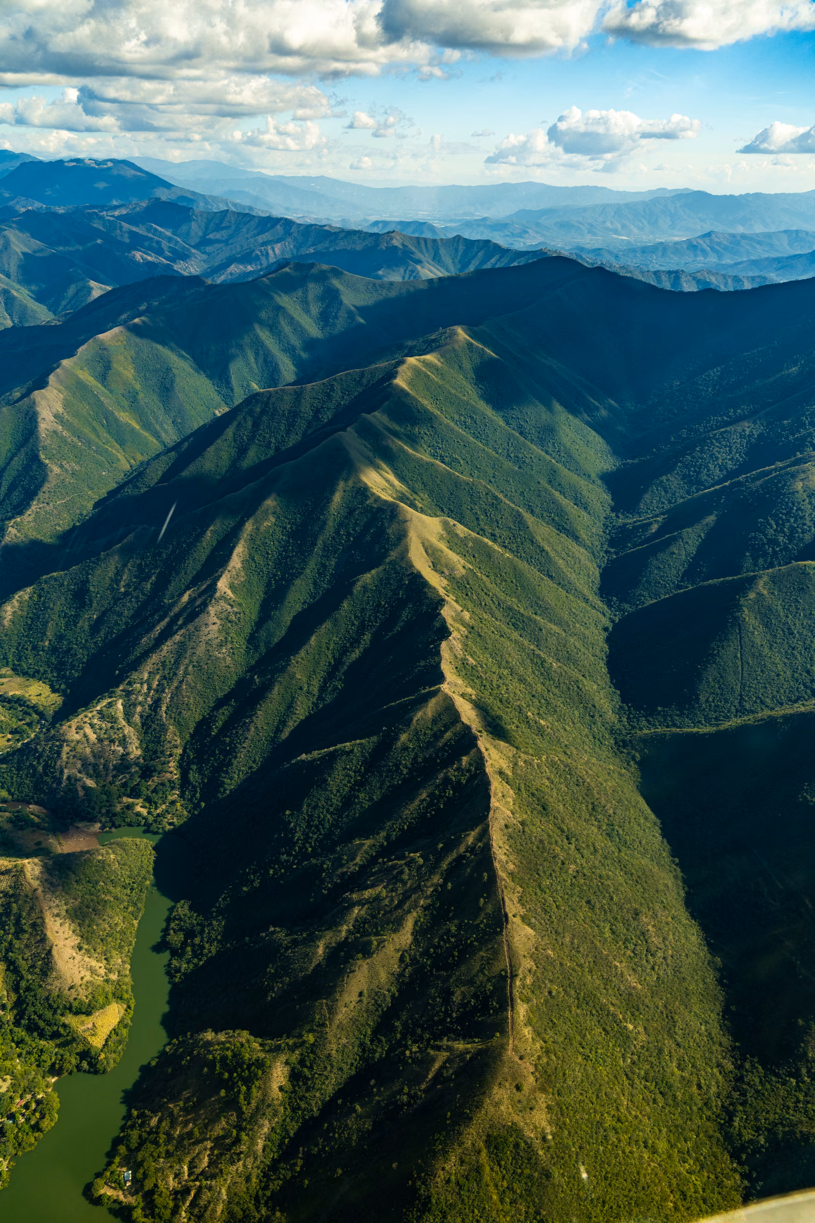 Sky, hills, Guatemala
